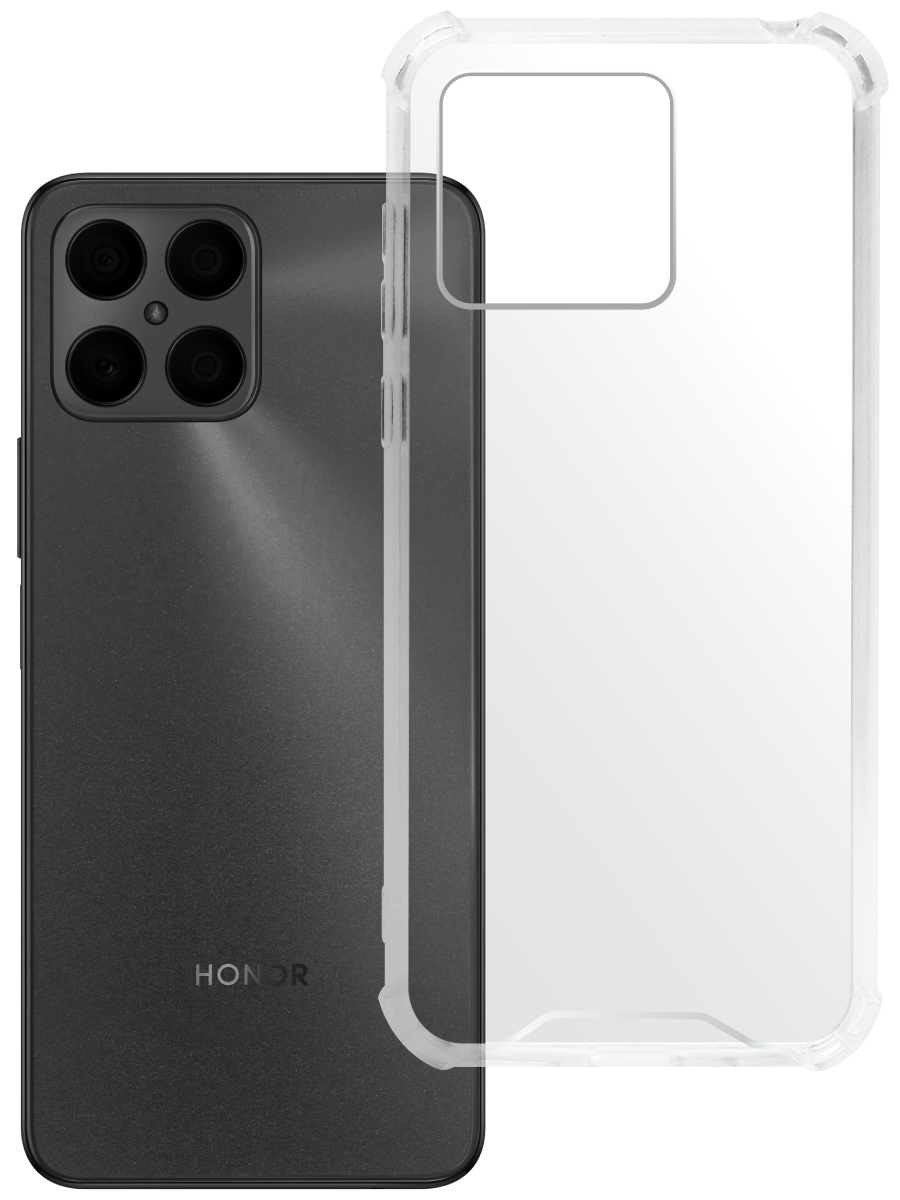 Чехол для Huawei Honor X8 Противоударный пластик+силикон