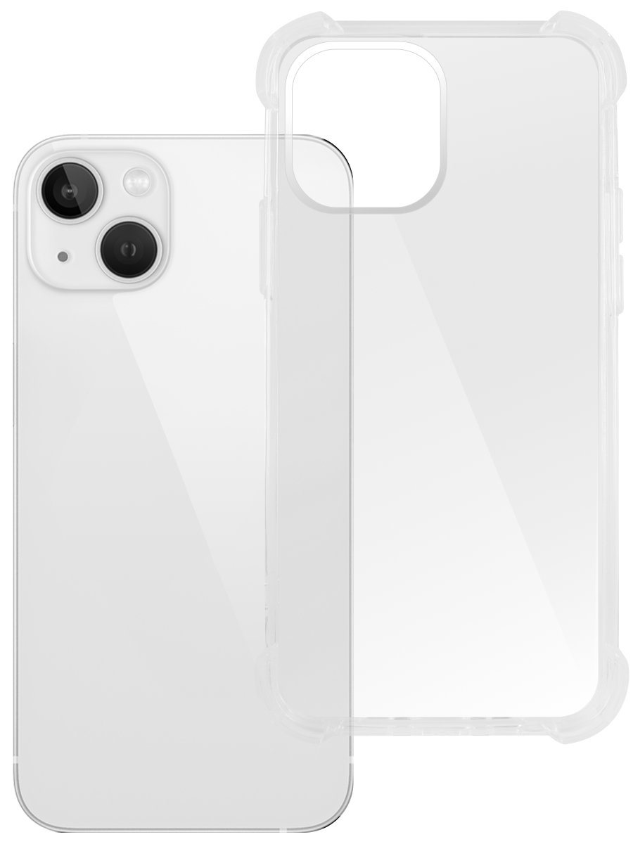 Чехол для iPhone 14 Plus Противоударный пластик+силикон