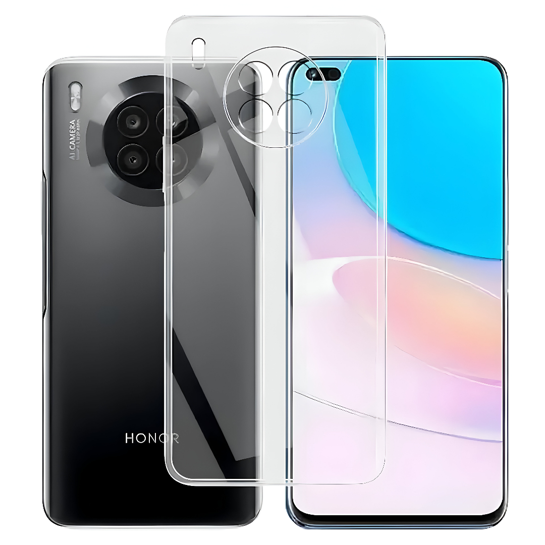 Чехол для Huawei Nova 8i Ультратонкий силикон Люкс с защитой камеры