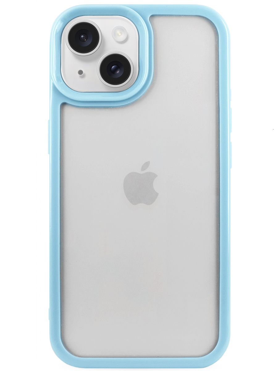 Чехол для iPhone 13 / 14 Модный пластик+силикон