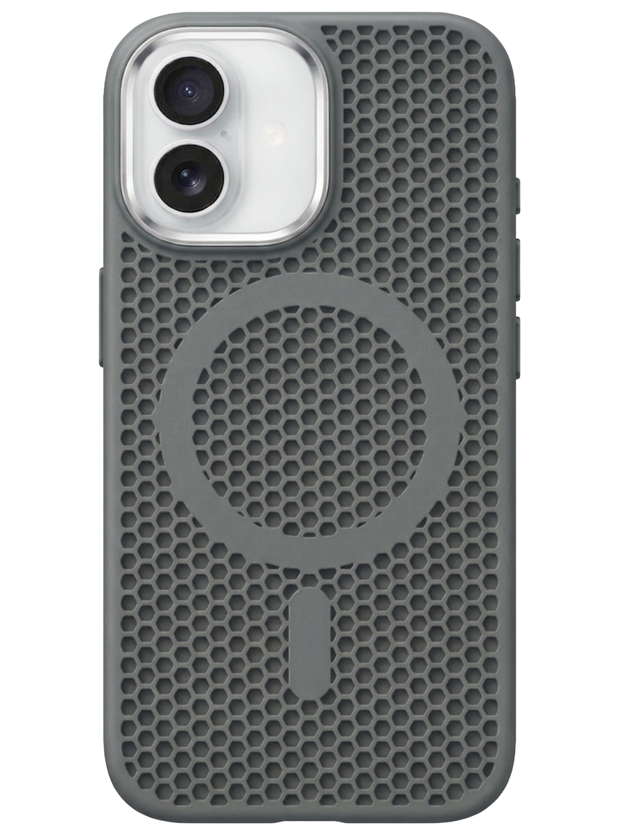 Чехол для iPhone 17 Неосетка силикон