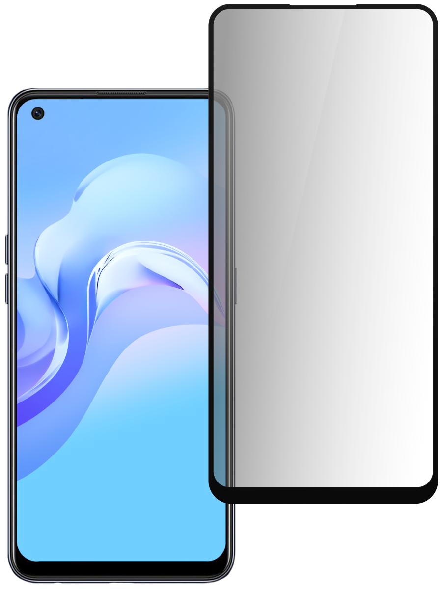 Защитное стекло для Realme 8i 2.5Д Матовое