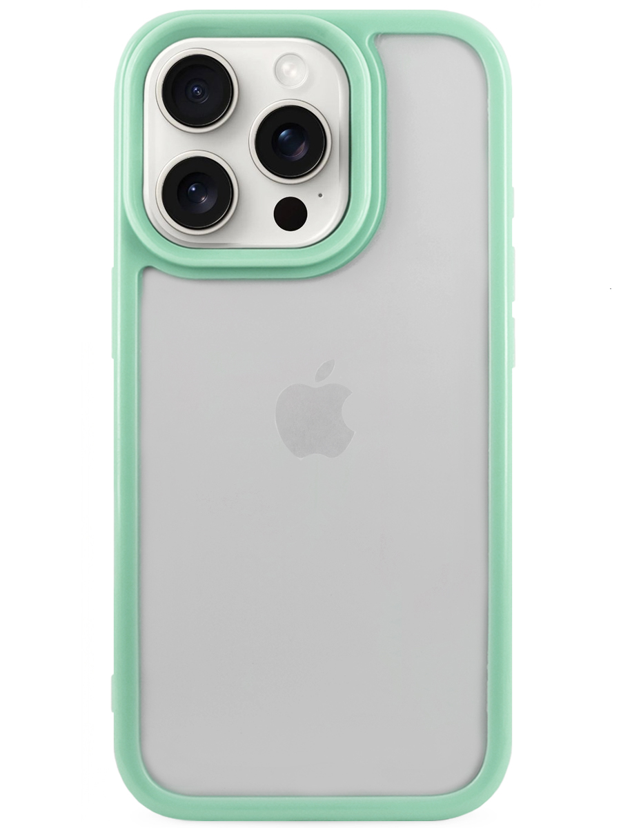 Чехол для iPhone 16 Pro Max Модный пластик+силикон