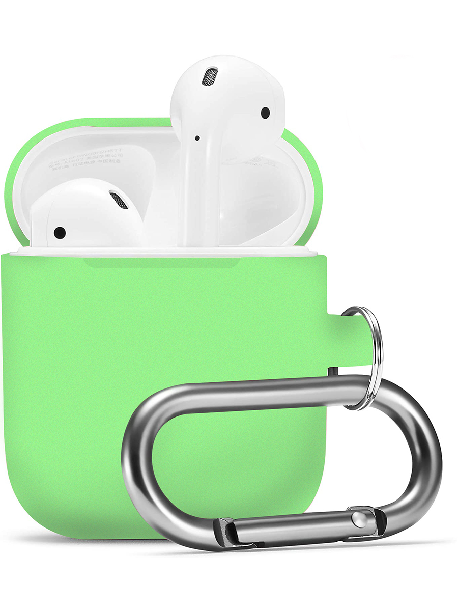 Чехол для AirPods 1 / 2 с карабином