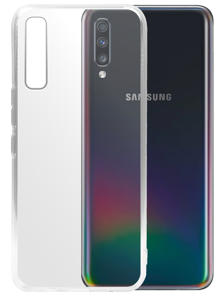 Чехол для Samsung A70 Ультратонкий силикон Люкс