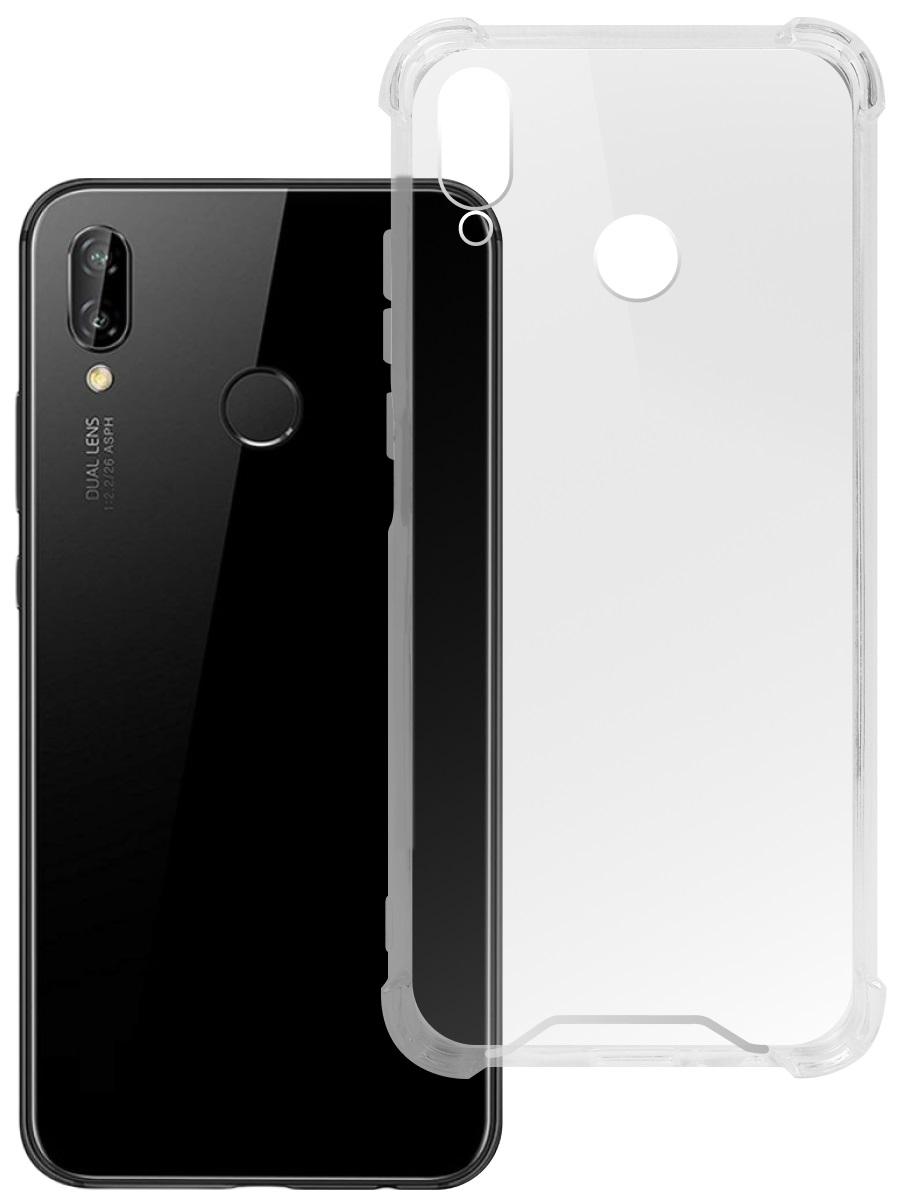 Чехол для Huawei P20 Lite Противоударный пластик+силикон