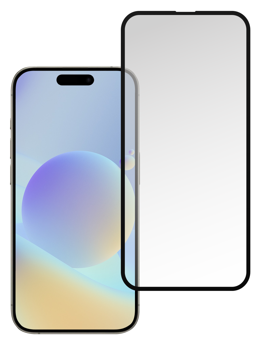 Защитное стекло для iPhone 15 / 15 Pro 2.5Д Матовое