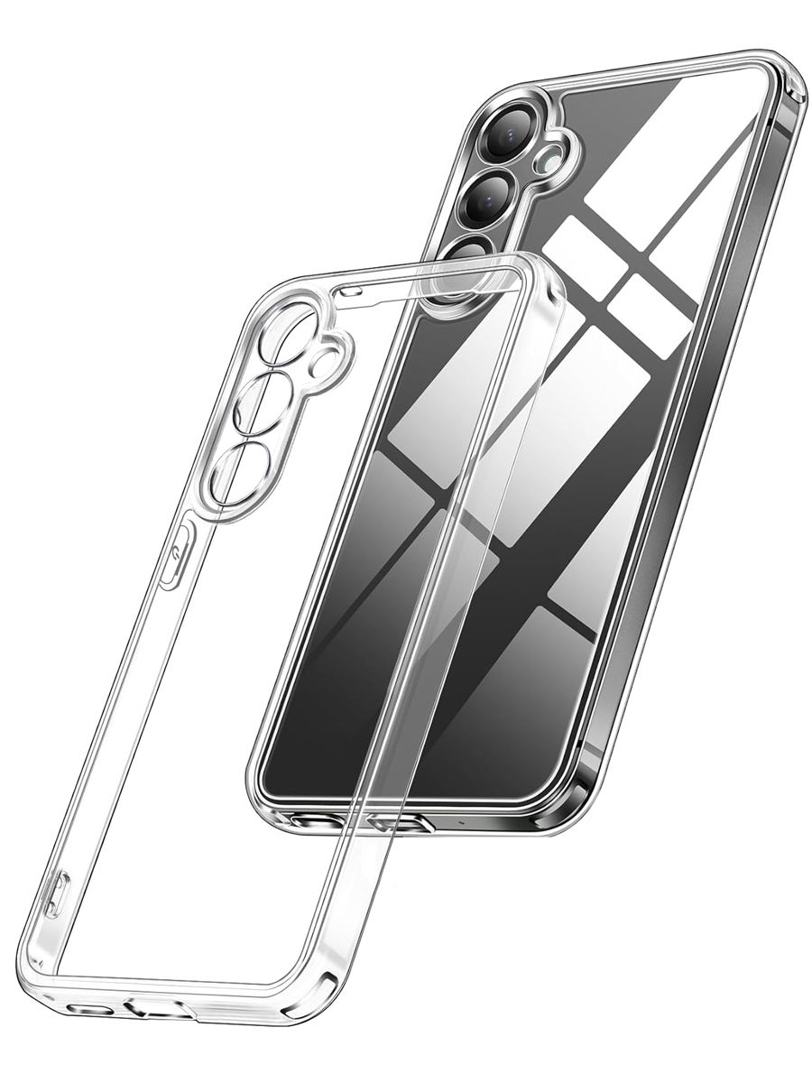 Чехол для Samsung S25 Ультратонкий силикон Люкс с защитой камеры