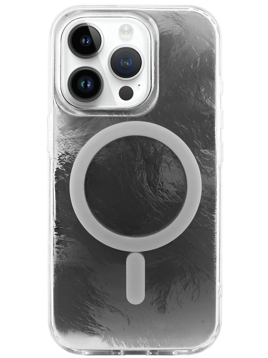 Чехол для iPhone 14 Pro Ореол MagSafe пластик+силикон