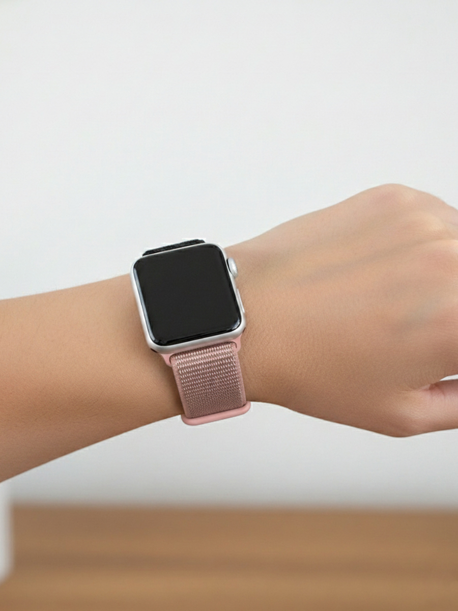 Черно-оранжевый ремешок11