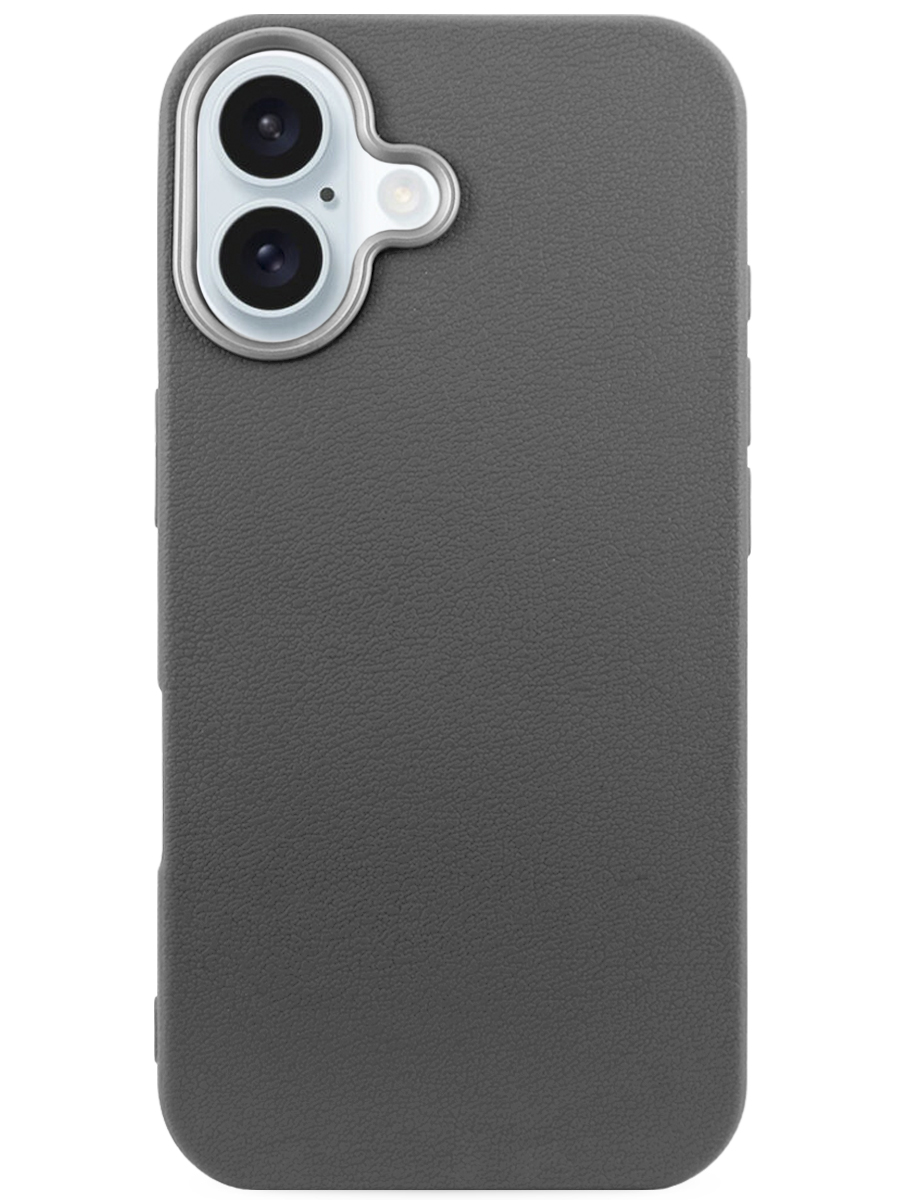 Чехол для iPhone 16 Plus Кожаный