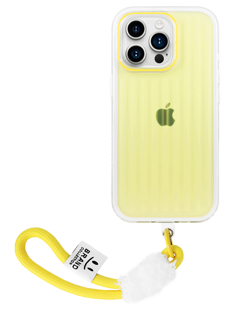 Чехол для iPhone 15 Pro Мульти Вихрь пластик+силикон