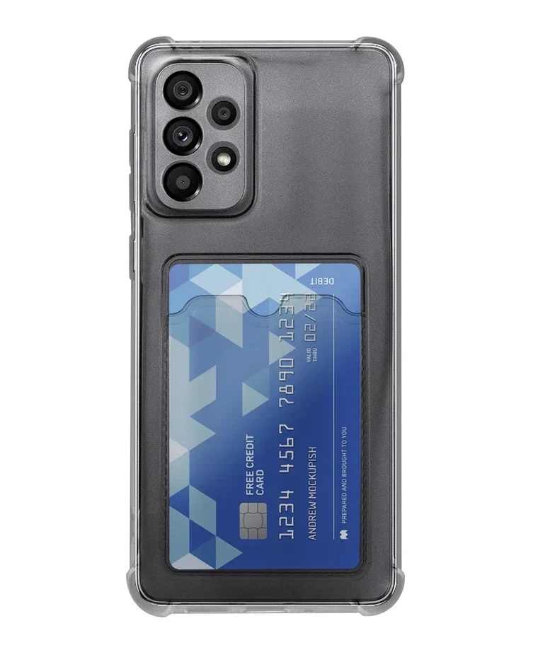 Чехол для Samsung A20 S Card Holder силикон