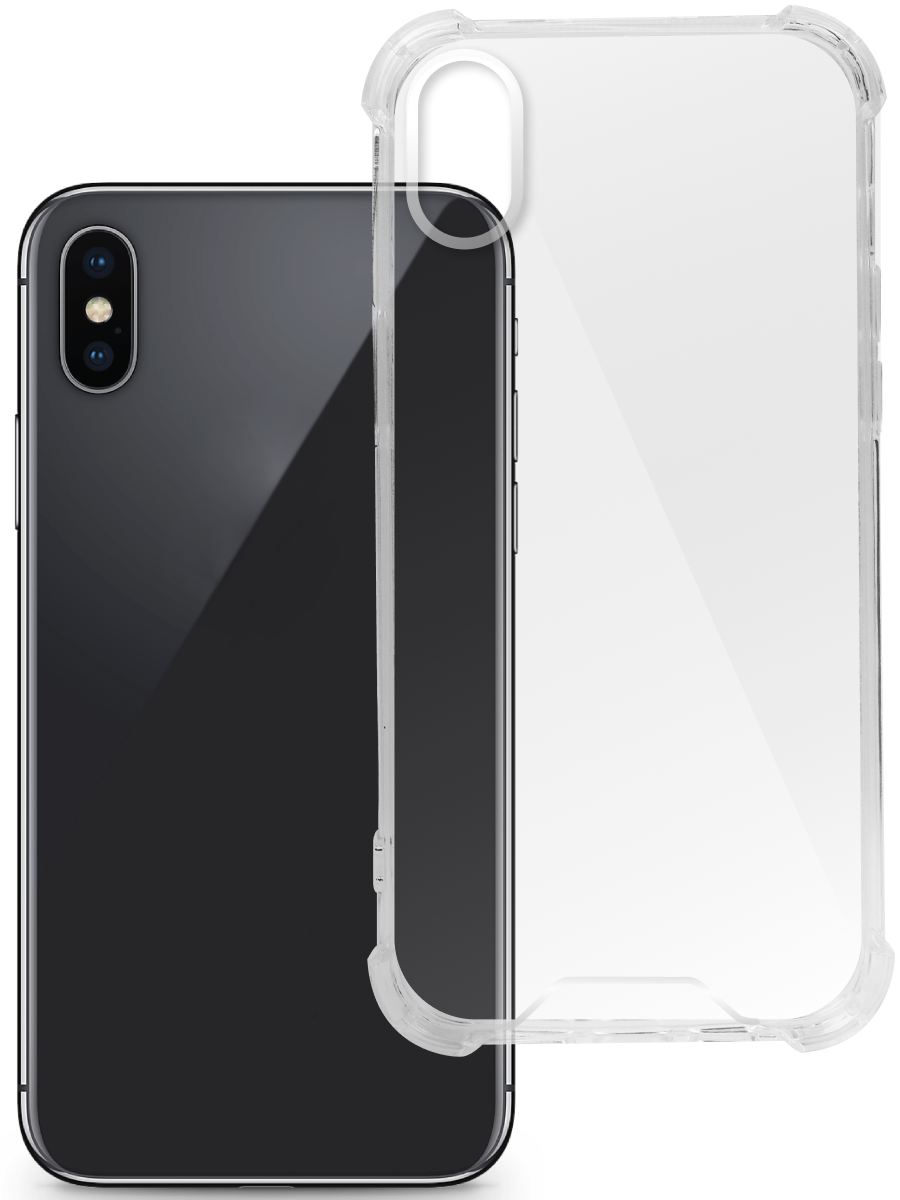 Чехол для iPhone X / XS Противоударный пластик+силикон