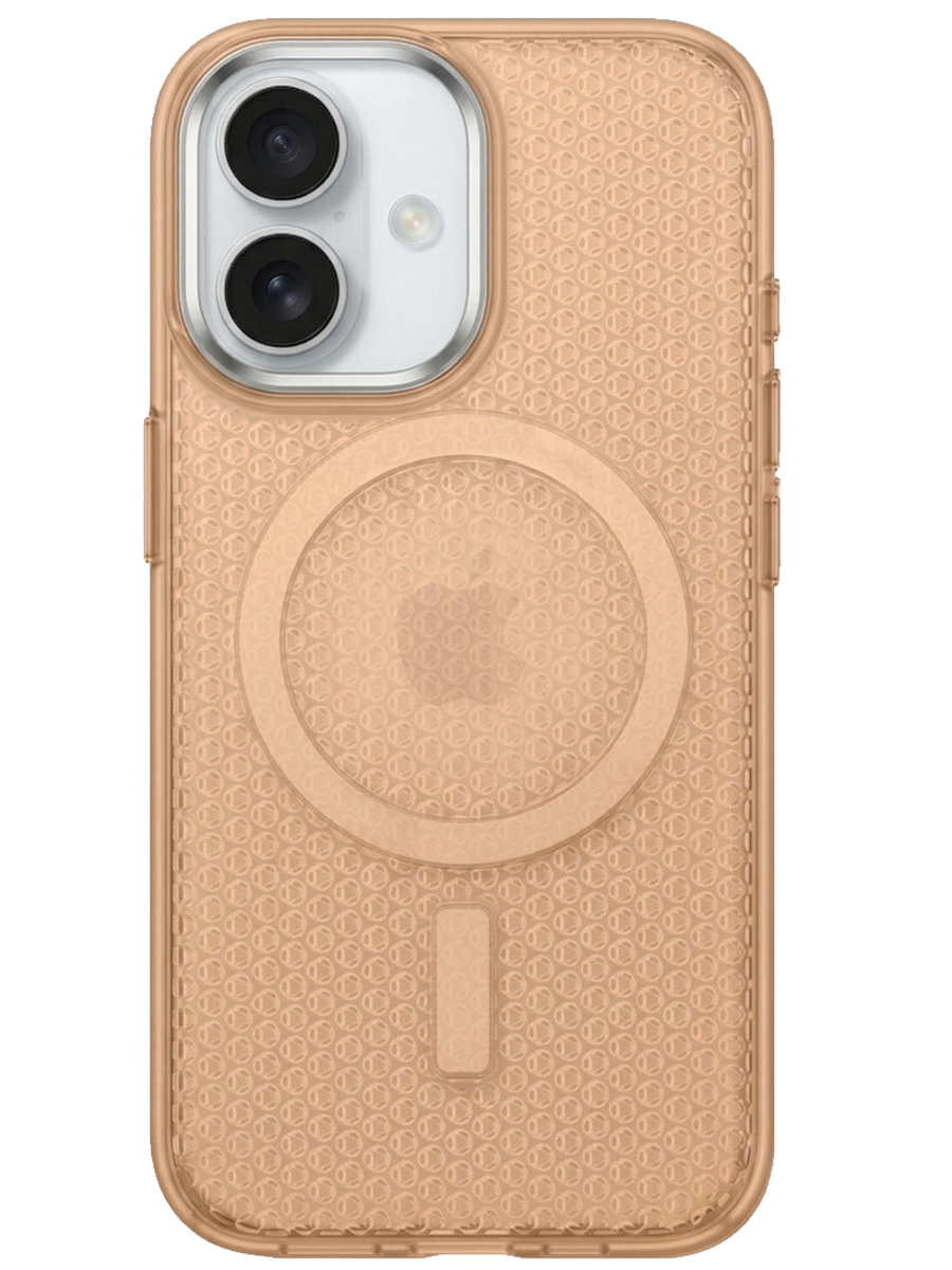 Чехол для iPhone 16 Соты силикон