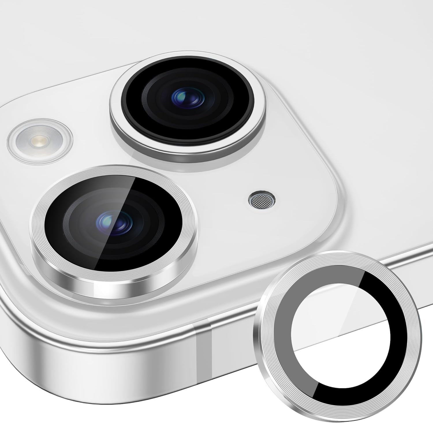 Комплект защитных стекол камеры для iPhone 15