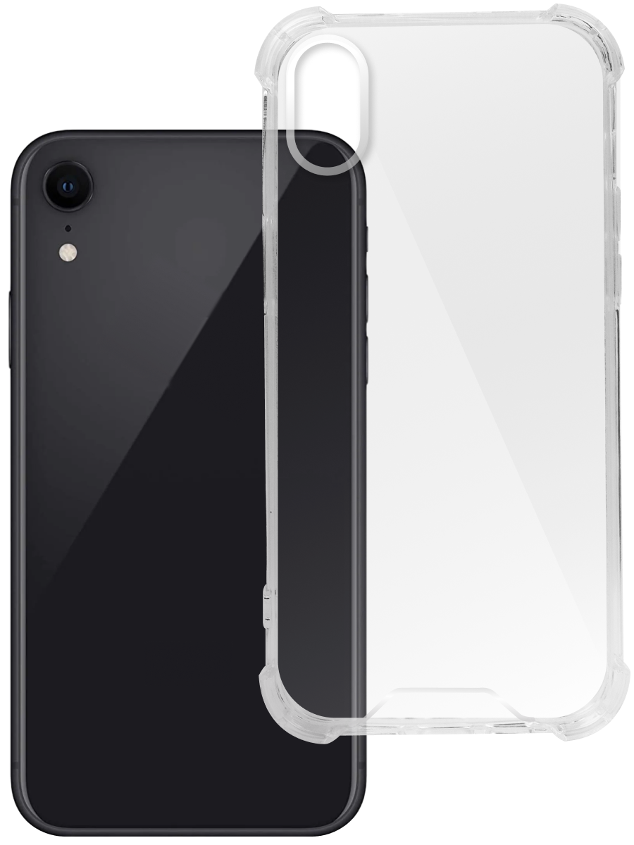 Чехол для iPhone XR Противоударный пластик+силикон