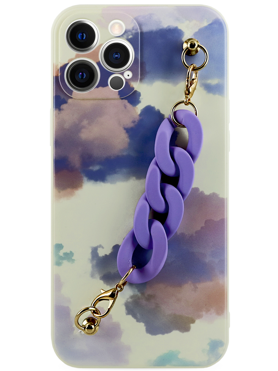 Чехол для iPhone 12 Pro Max Розовый взрыв силикон