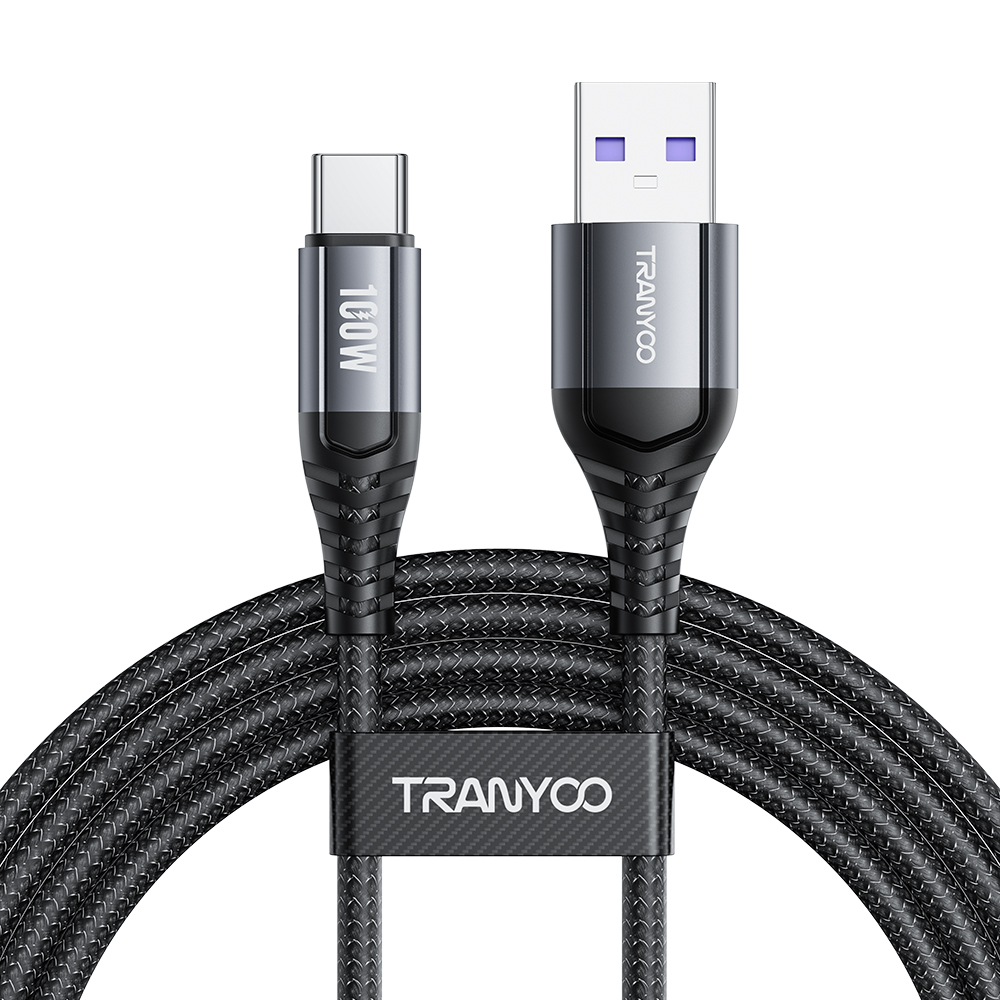 Кабель Tranyoo Type-C T-S16C-Pro 100W 6A 2м