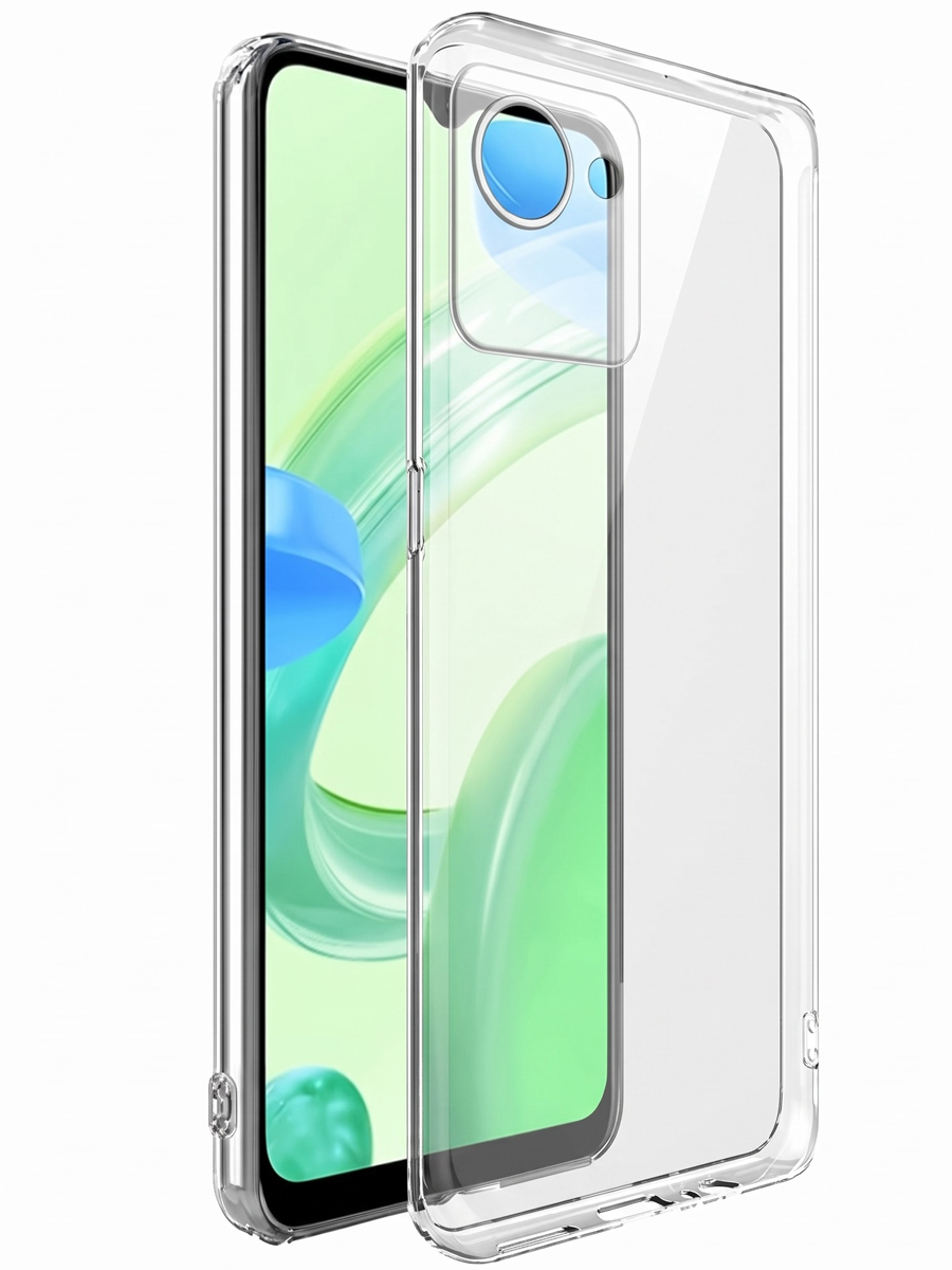 Чехол для Tecno Spark 8P Ультратонкий силикон Люкс с защитой камеры