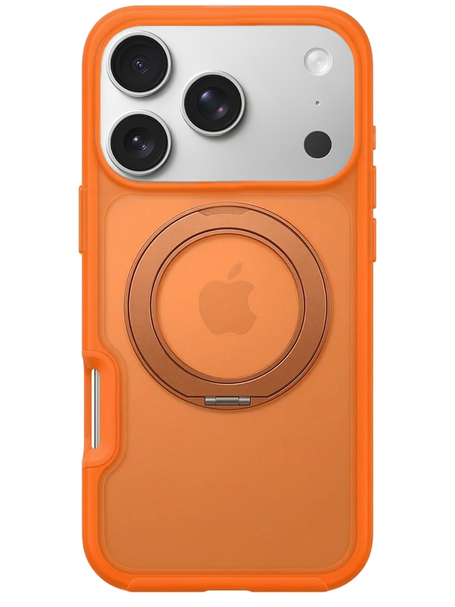 Чехол для iPhone 17 Pro Max Магнитный шарм пластик+силикон