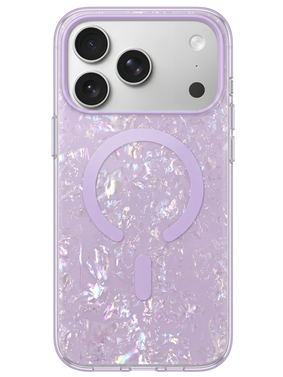 Чехол для iPhone 17 Pro Max Жемчужный MagSafe