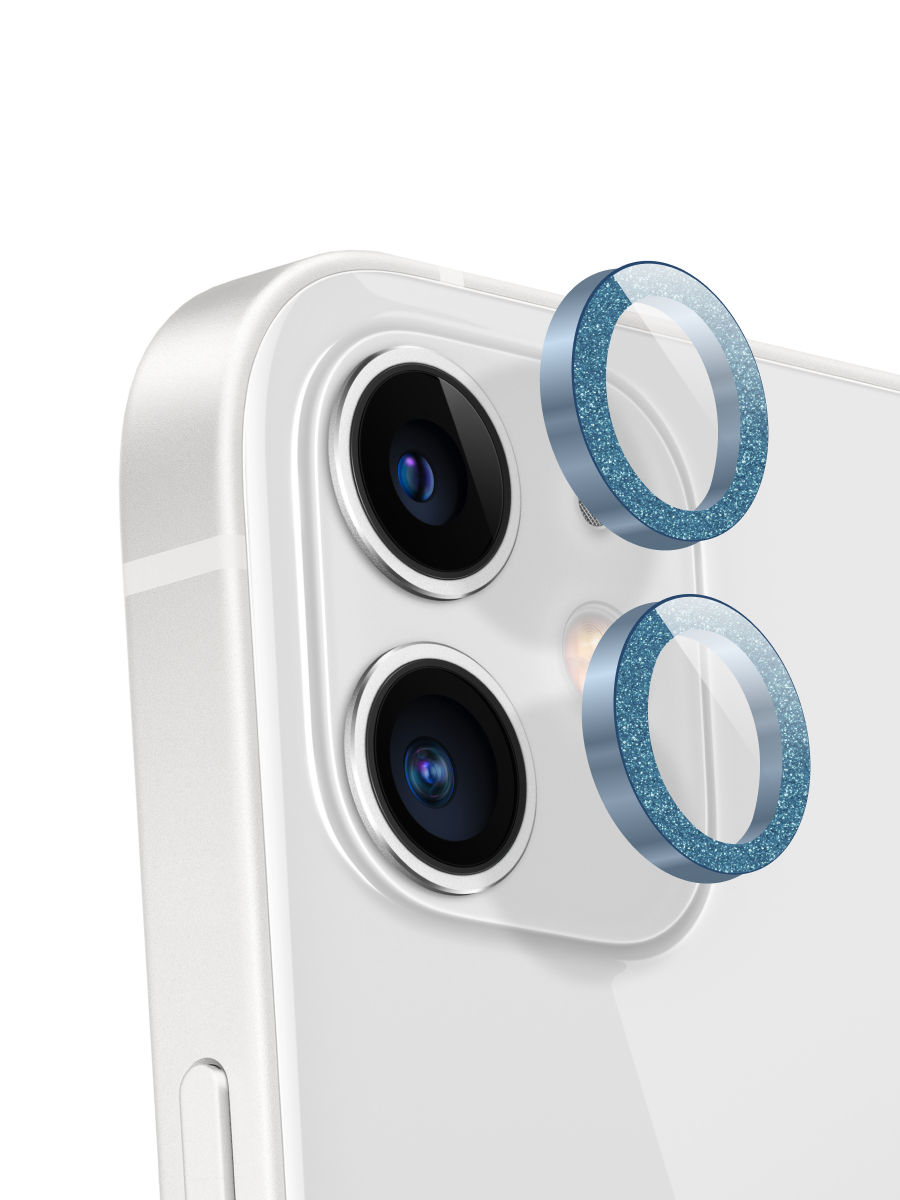 Комплект защитных стекол камеры для iPhone 12 Бриллиантовая крошка