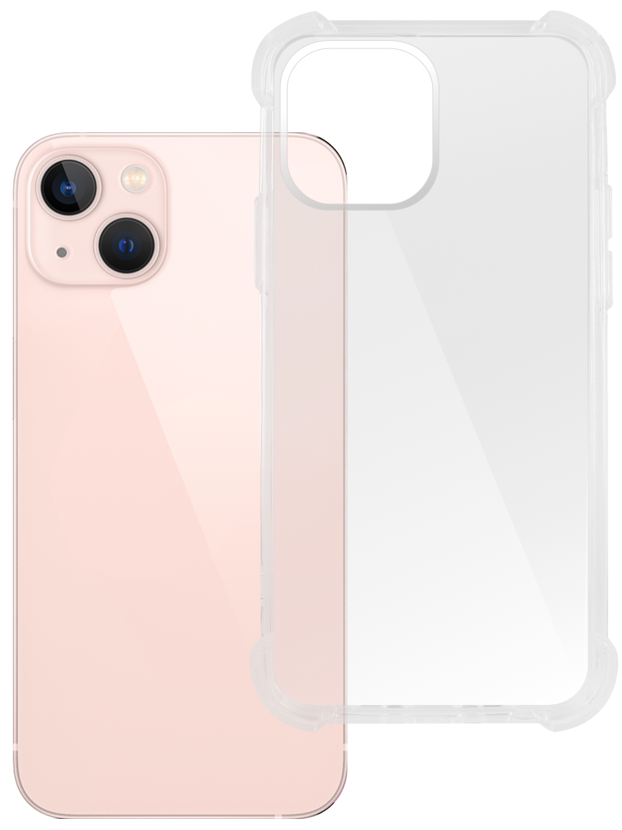 Чехол для iPhone 15 Противоударный пластик+силикон