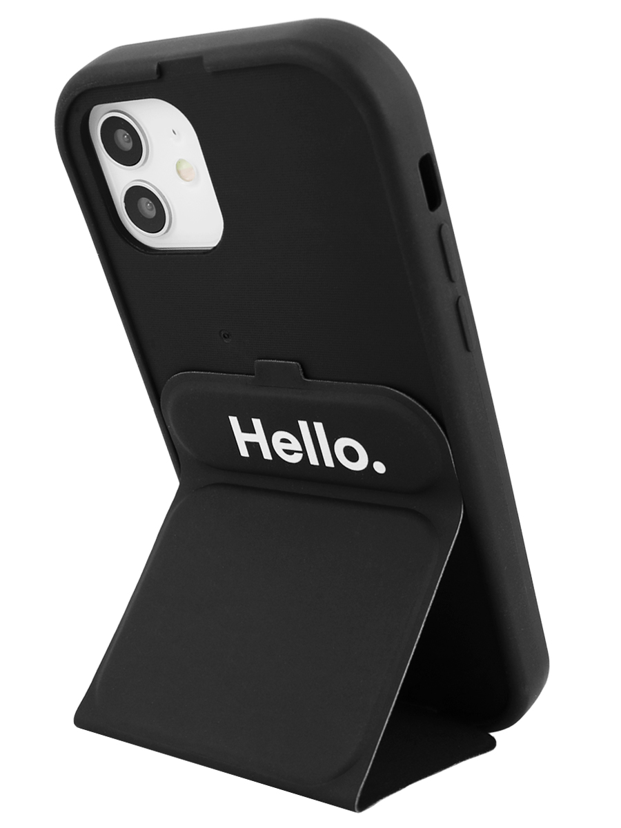 Чехол для iPhone 12 Привет силикон