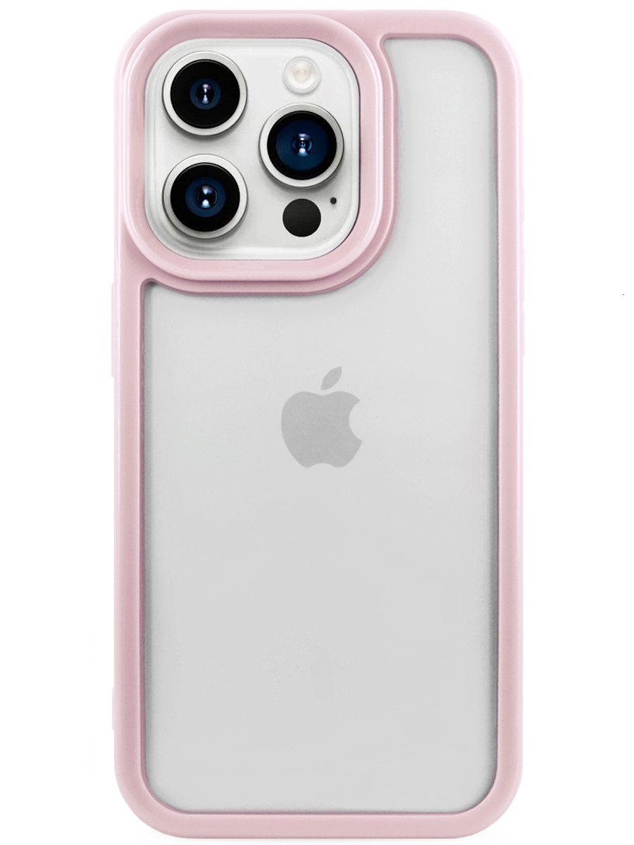 Чехол для iPhone 15 Pro Max Модный пластик+силикон