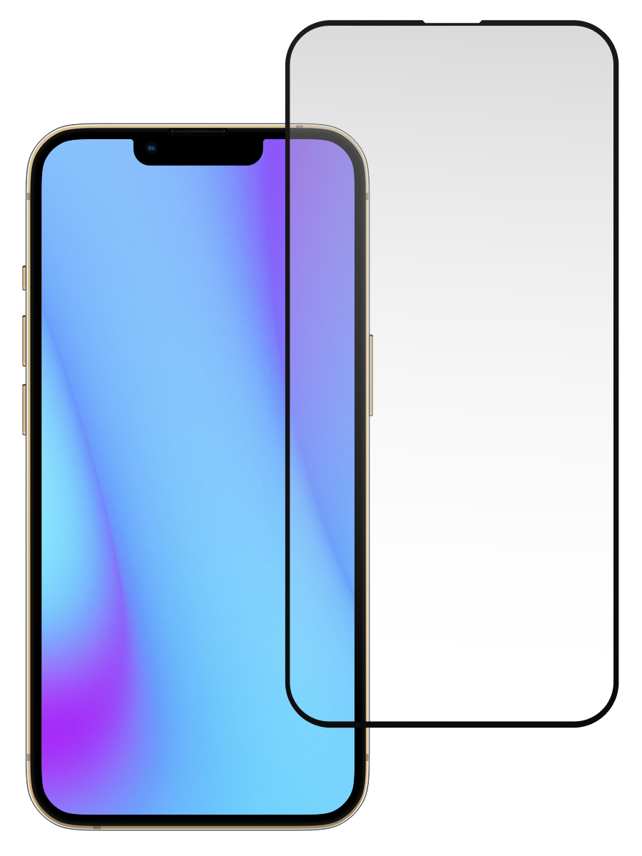 Защитное стекло для iPhone 13 mini 2.5Д Матовое