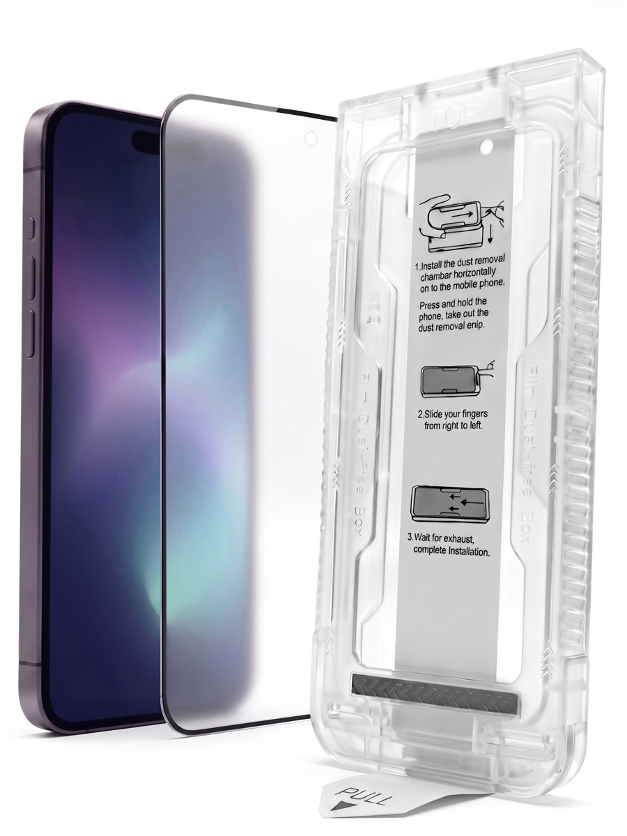 Защитное стекло для iPhone 16 Pro Max LS матовое с авто-установкой