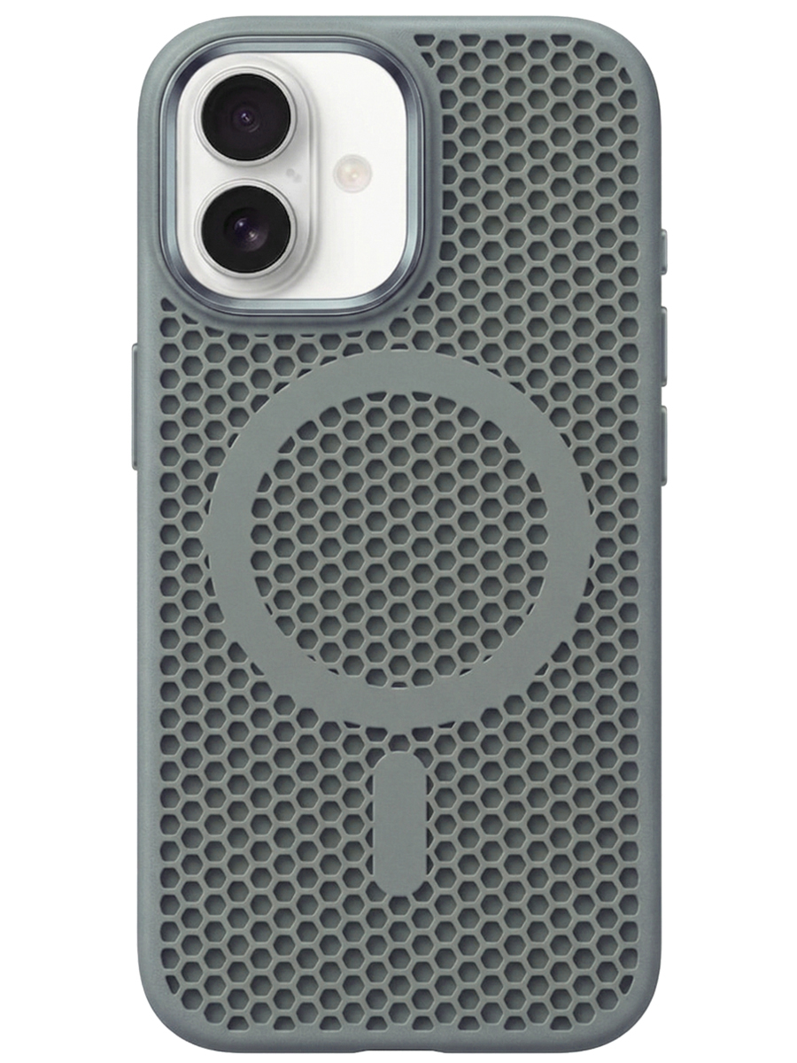 Чехол для iPhone 17 Неосетка силикон