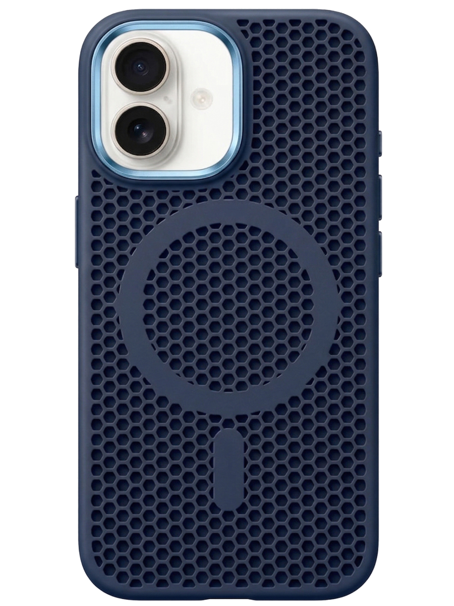 Чехол для iPhone 17 Неосетка силикон