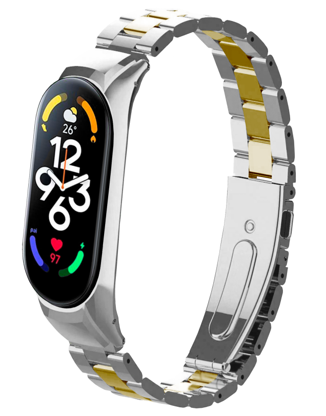 Ремешок для Xiaomi Mi Band 7 Блочный