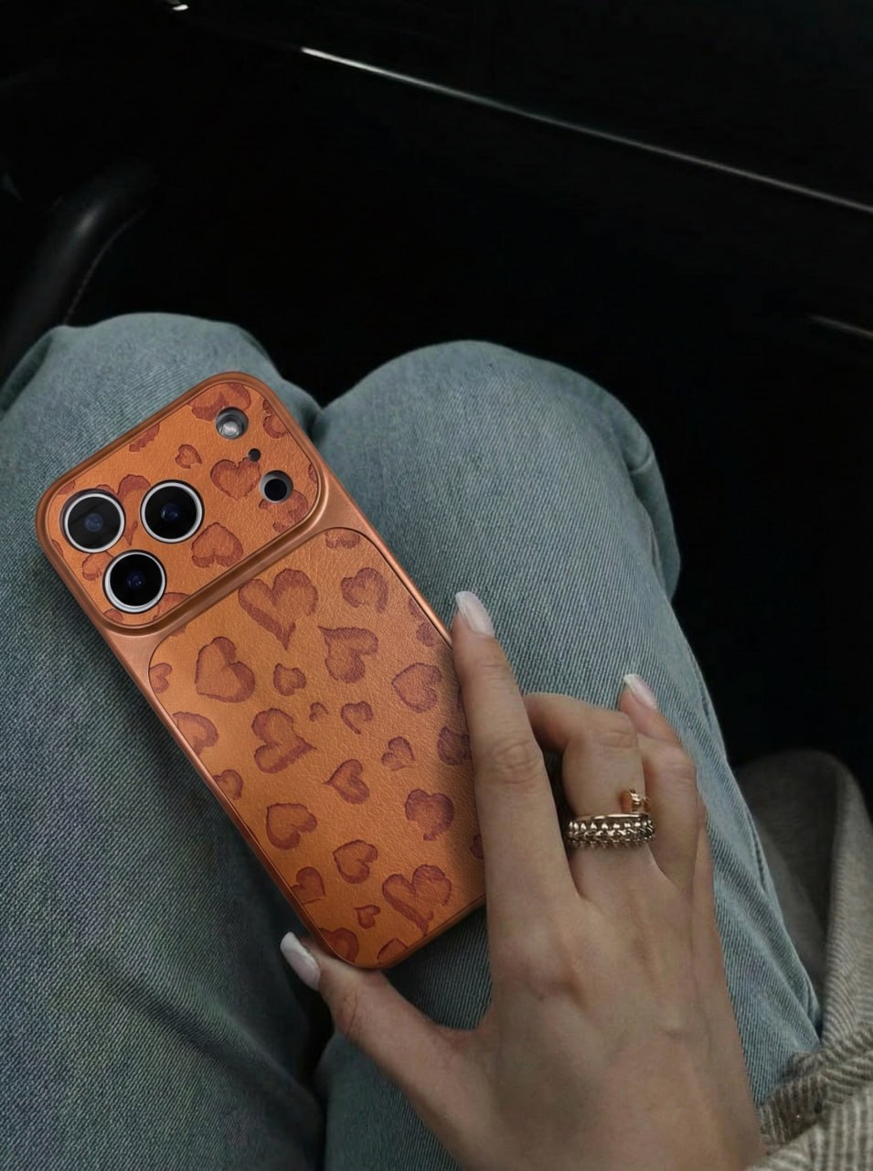 Чехол для iPhone 17 Leoheart PC+силикон