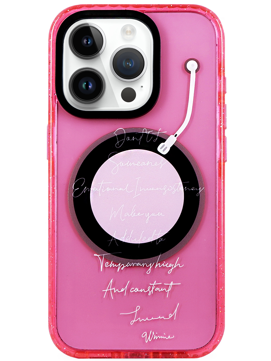 Чехол для iPhone 14 Pro Поп пластик+силикон