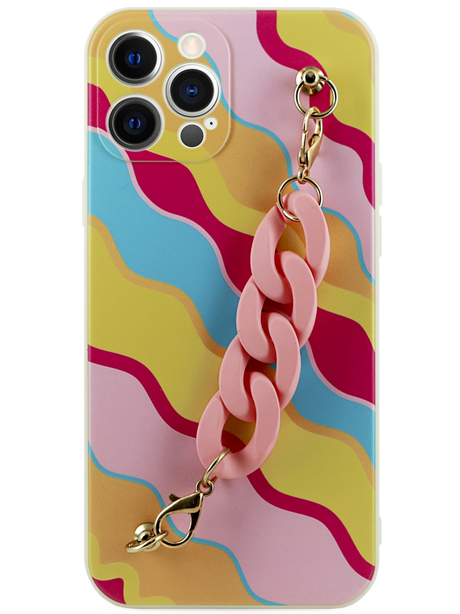 Чехол для iPhone 13 Pro Розовый взрыв силикон