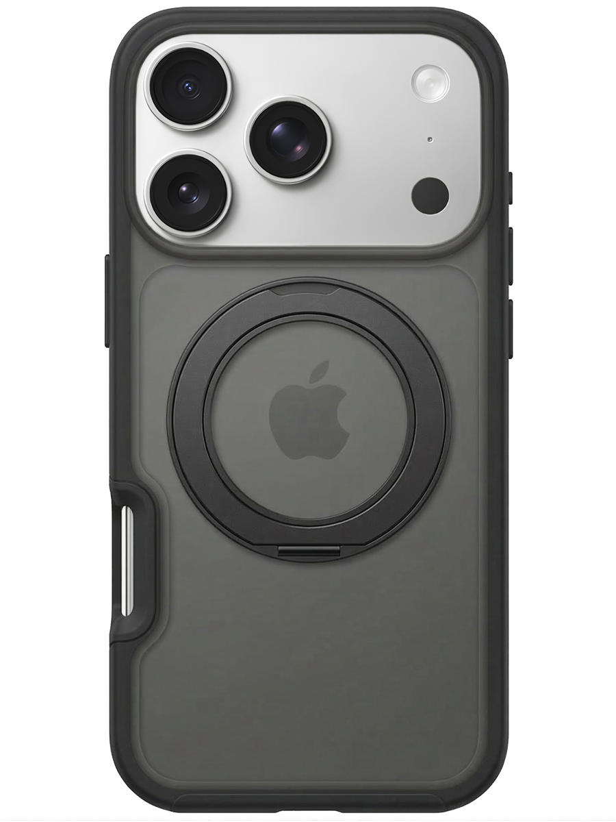 Чехол для iPhone 17 Pro Max Магнитный шарм пластик+силикон