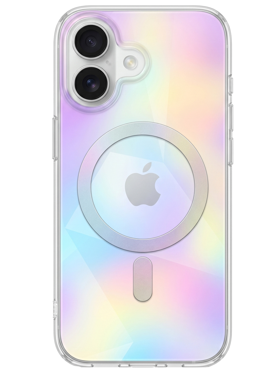 Чехол для iPhone 16 Голограмма MagSafe