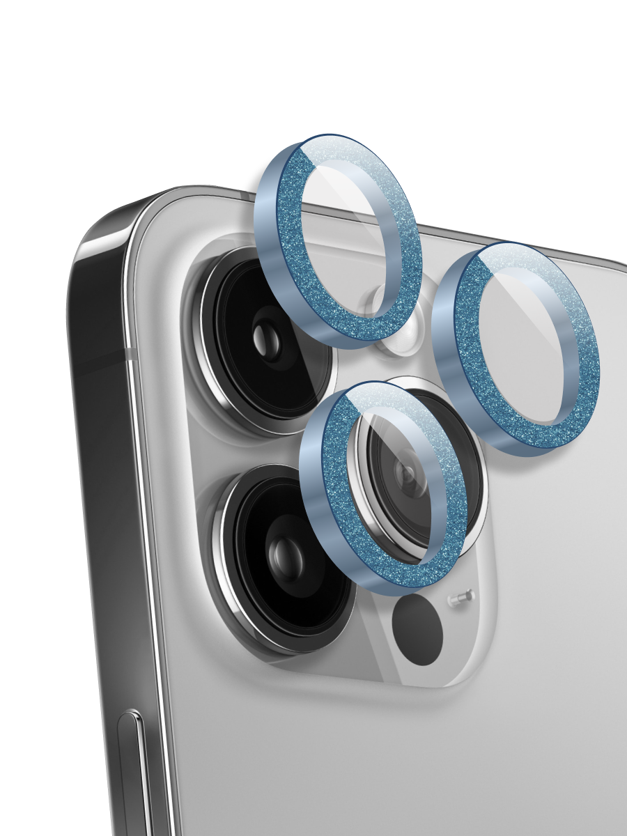Комплект защитных стекол камеры для iPhone 12 Pro Max Бриллиантовая крошка