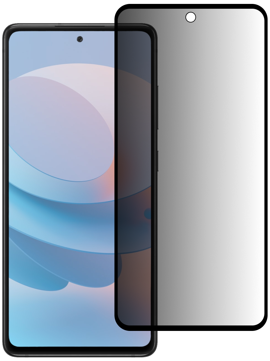 Защитное стекло для Samsung A52 4G Антишпион 5Д Люкс