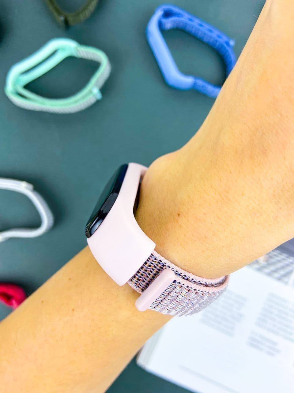 Ремешок для Xiaomi Mi Band 3 / 4 / 5 / 6 / 7 Нейлоновый