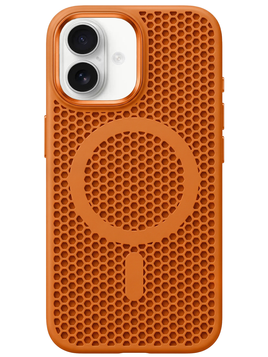 Чехол для iPhone 17 Неосетка силикон