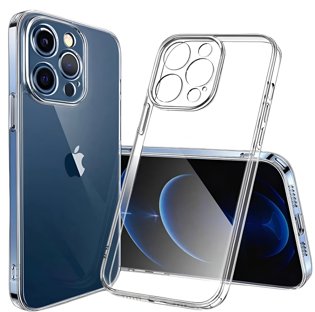 Чехол для iPhone 14 Pro Ультратонкий силикон Люкс с защитой камеры