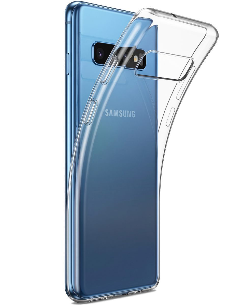 Чехол для Samsung S10 Ультратонкий силикон Люкс