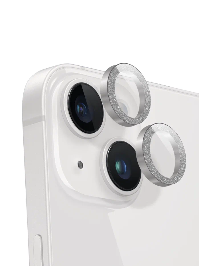 Комплект защитных стекол камеры для iPhone 13 / 13 Mini Бриллиантовая крошка