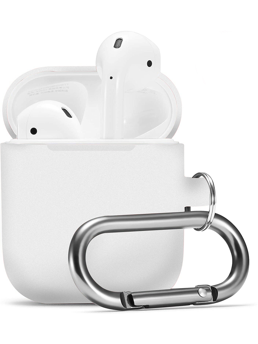 Чехол для AirPods 1 / 2 с карабином