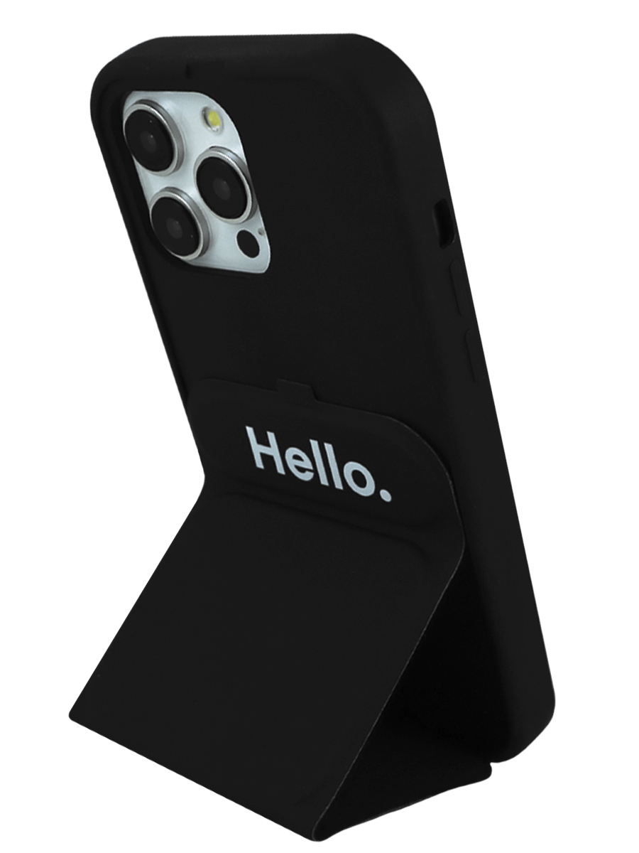 Чехол для iPhone 14 Pro Max Привет силикон