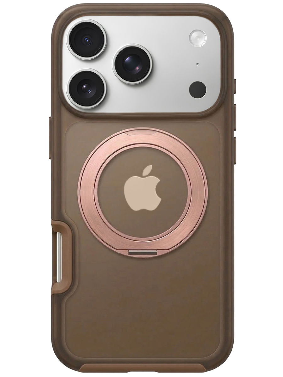 Чехол для iPhone 17 Pro Max Магнитный шарм пластик+силикон
